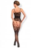 Bodystocking damskie Lucky you tył