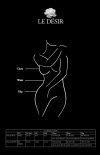 Zmysłowe bodystocking Fence plus size-1