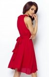 Ivon Livia sukienka czerwona tył
