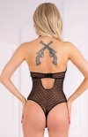 Rocca czarne body w serduszka tył