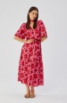 Stylove S367/1 sukienka maxi z falbaną 