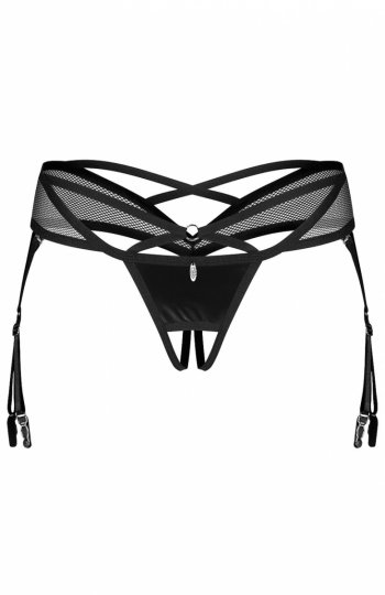 Obsessive Dominna Crotchless Thong stringi damskie 
