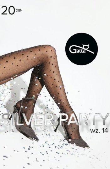 Gatta Silver Party wz.14 rajstopy damskie 