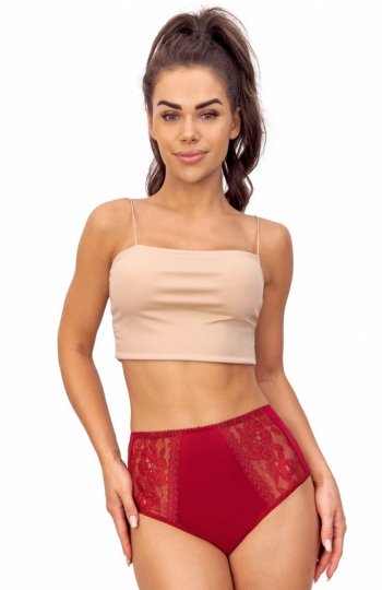 Donna 239 bordowe figi damskie 