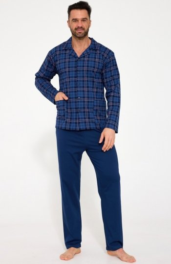 Cornette 114/84 rozpinana piżama męska 