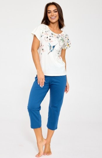 Cornette 369/345 Floris piżama damska 