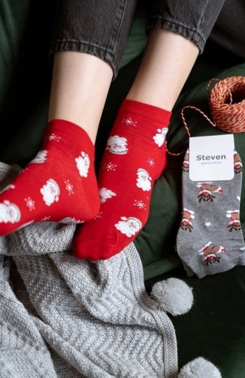 Steven art.136 świąteczne zakostki damskie 