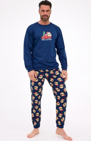 Cornette 115/290 Teddy Christmas piżama męska 