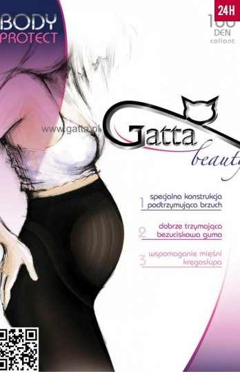 Gatta Body Protect 100 Den rajstopy ciążowe