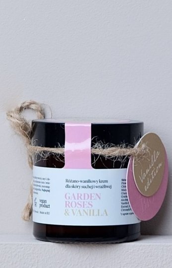 Make Me Bio Krem do Twarzy Garden Roses & Vanilla Cera Sucha i Wrażliwa 60ml