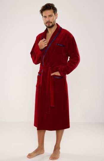 De Lafense 666 Ronaldo szlafrok męski 