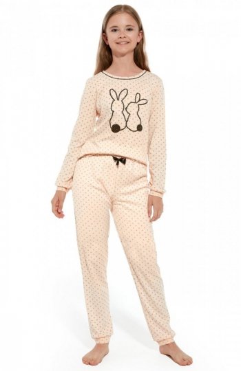Cornette Young Girl 962/151 Rabbits piżama dziewczęca 