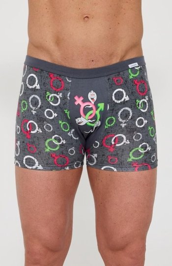 Cornette Tattoo 280/256 Swimmer MAXI bokserki męskie 