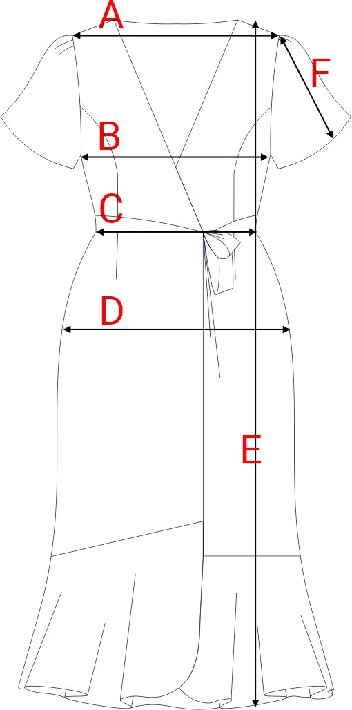 Moe kopertowa sukienka midi z falbaną i marszczeniem bordowa M912 