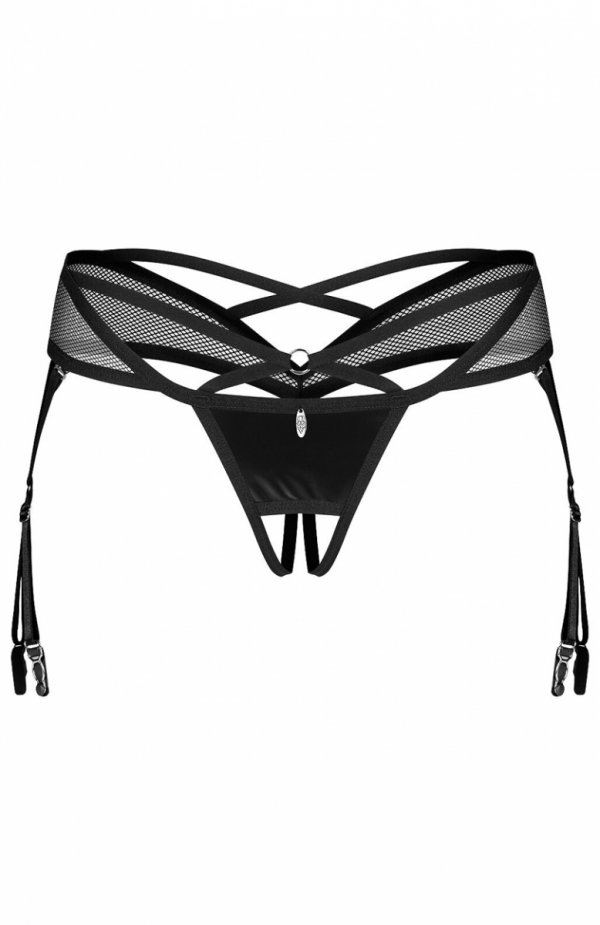 Obsessive Dominna Crotchless Thong stringi damskie 