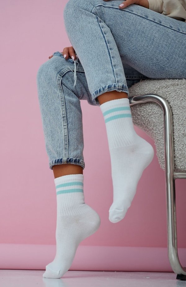 Milena 0200-212 Paski skarpety damskie 