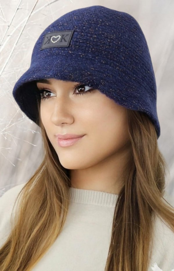 Kamea kapelusz bucket Sonia granatowy