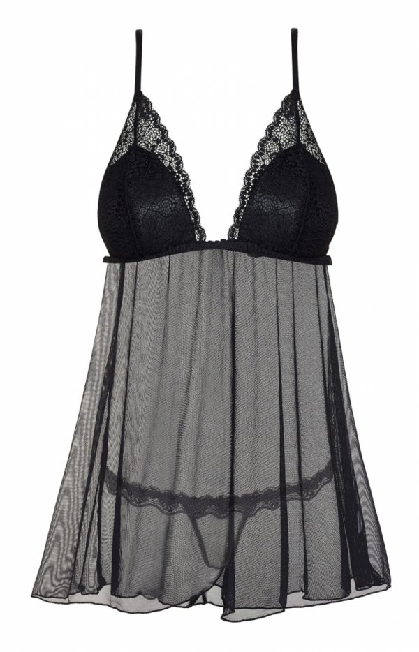 Lauren koszulka babydoll i stringi-1