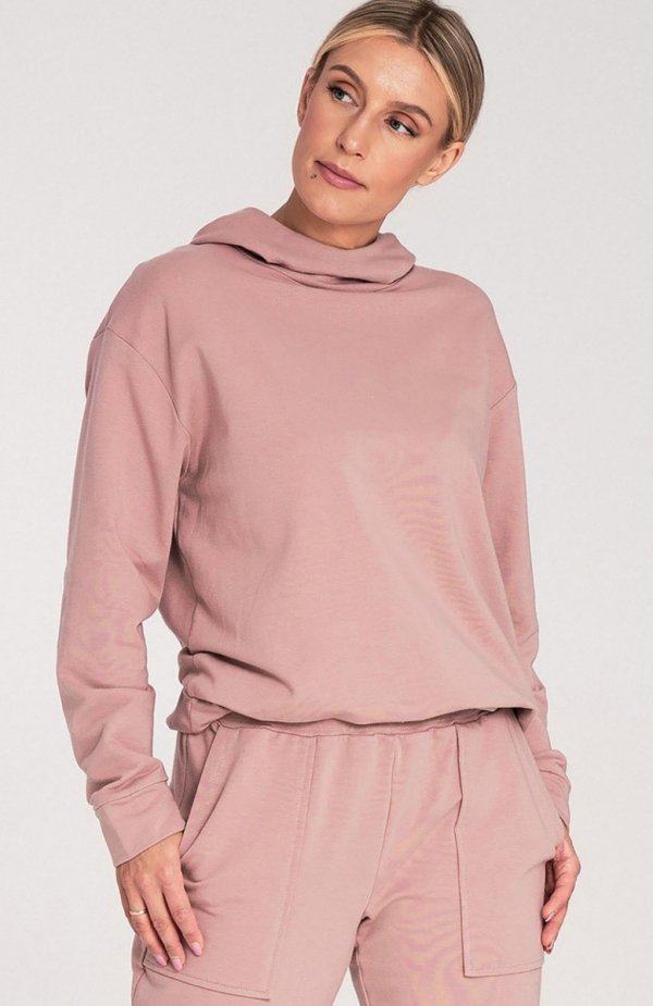 Figl M1034 ciemno różowa bluza damska 