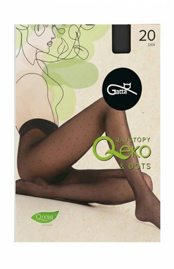 Gatta Q-Eko&amp;Dots rajstopy damskie 