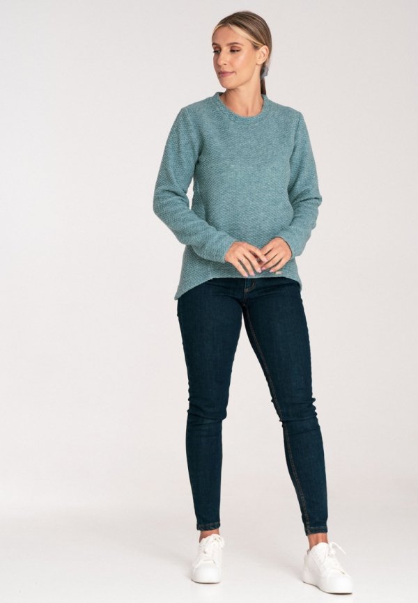 Figl M1044 miętowy sweter damski 