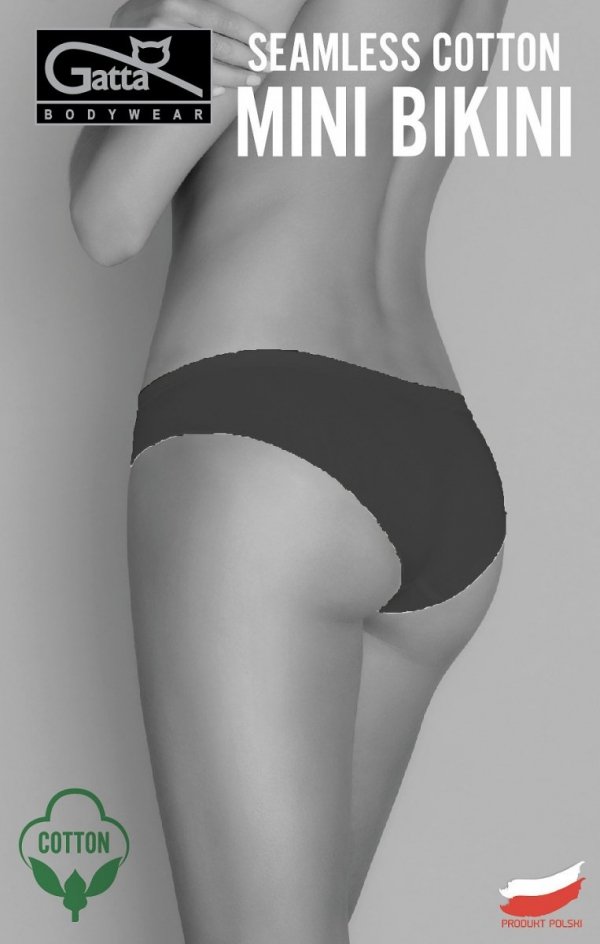 Gatta Seamless Cotton Mini Bikini 41595 figi damskie