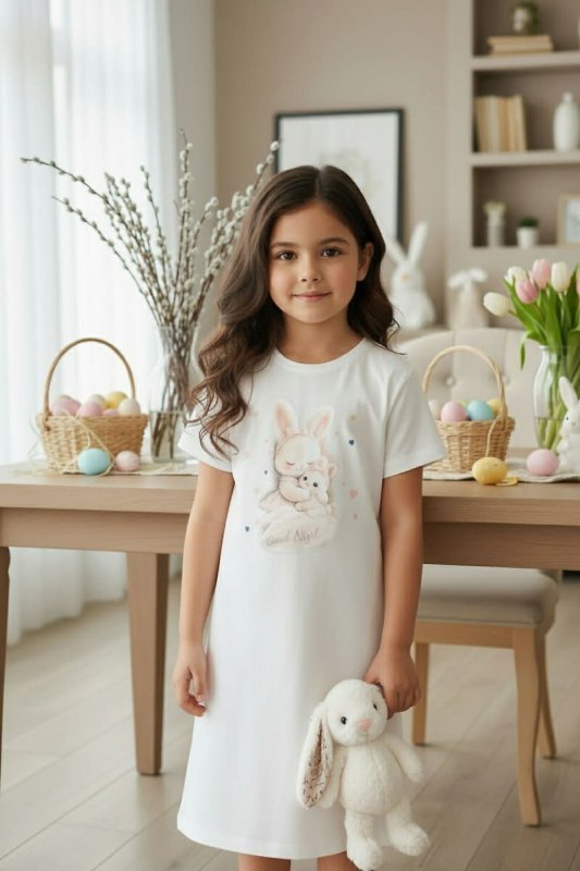 Cornette Kids Girl 493/124 Sleeping koszula dziewczęca 