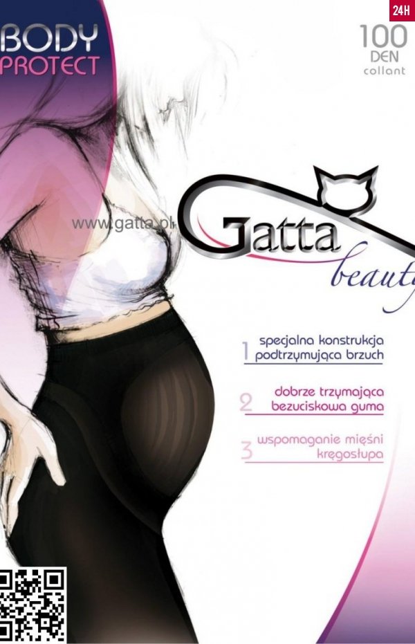 Gatta Body Protect 100 Den rajstopy ciążowe