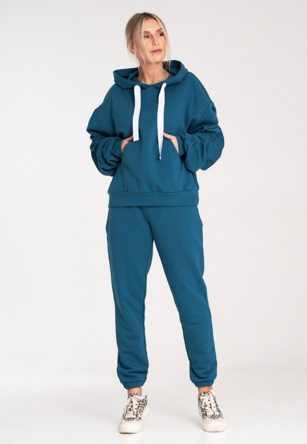 Figl M1055 niebieska bluza damska 