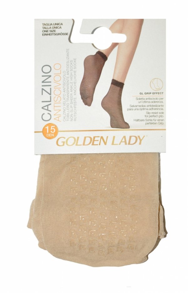 Golden Lady 16G Antiscivolo ABS 15 den skarpetki antypoślizgowe-1