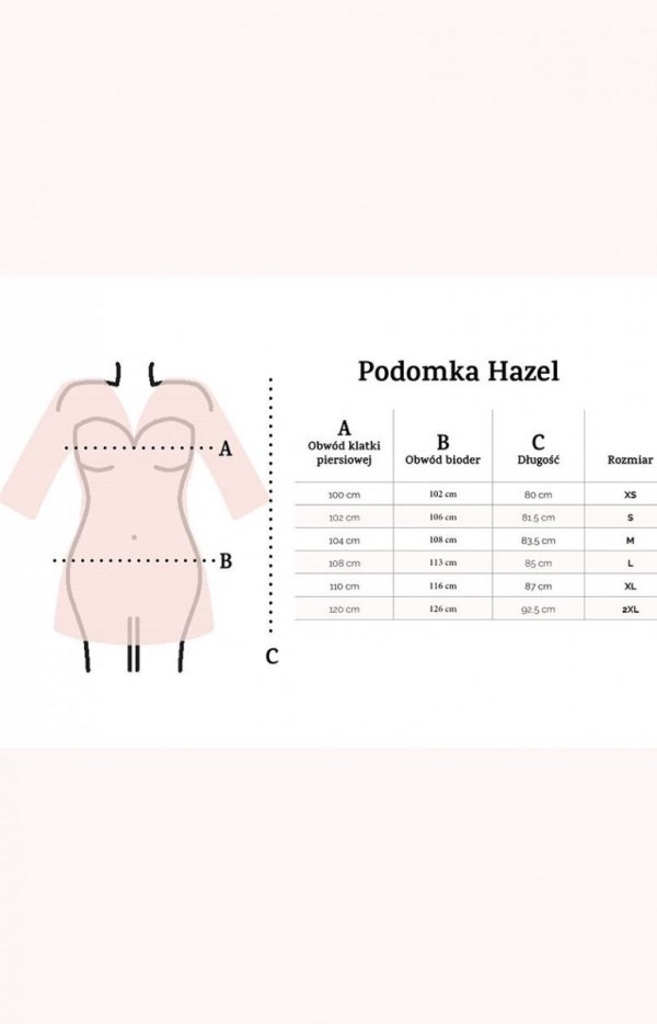 Dkaren Hazel satynowy szlafroczek damski czarny tabela rozmiarów
