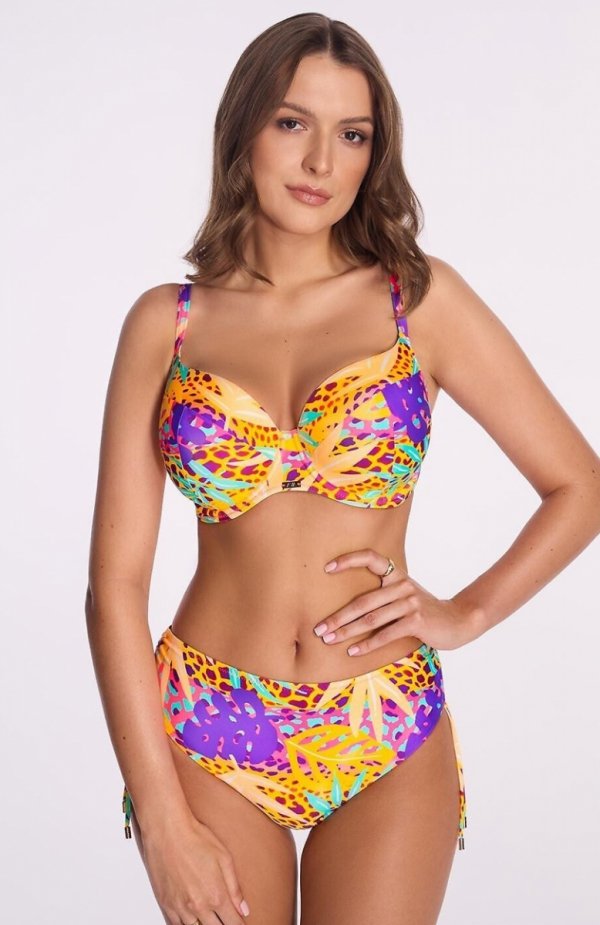 Ava SK 240 Maxi Jungle Pop biustonosz kąpielowy full cup 