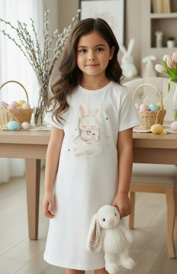 Cornette Kids Girl 493/124 Sleeping koszula dziewczęca 