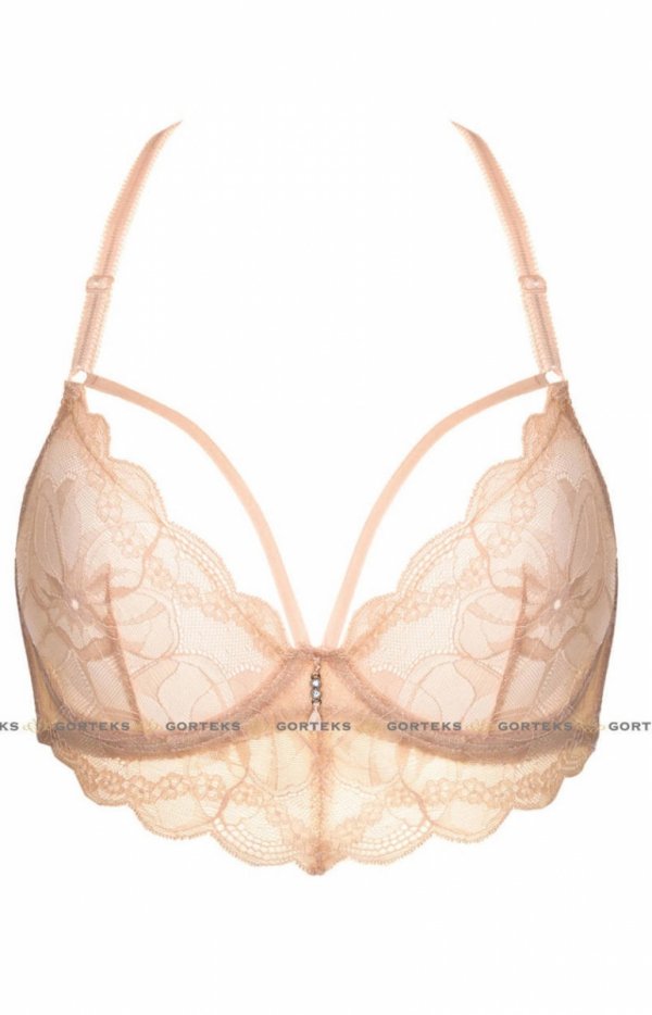 Biustonosz soft Gorteks Charlize/B2 beżowy-1