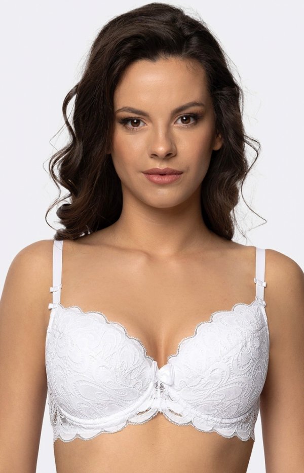 Termena biustonosz push-up biały