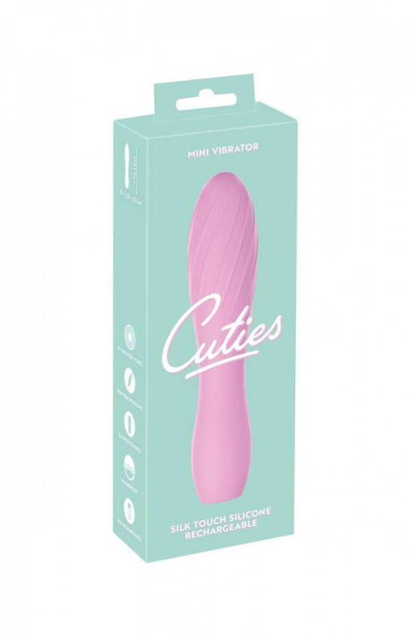 Mini wibrator Cuties różowy opakowanie