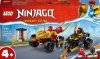 LEGO Ninjago 71789 Kai i Ras w Pojedynku Samochód Motocykl 103 klocki 4+