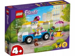 LEGO Friends 41715 Furgonetka z Lodami Andrea Roxy Piesek już dla 4+