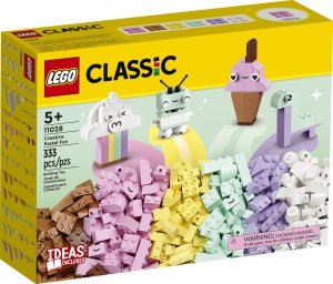 LEGO Classic 11028 Kreatywna Zabawa Pastelowymi Kolorami 333 Klocki 5+