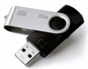 Pendrive (Pamięć USB) GOODRAM (32 GB USB 2.0 Czarno-srebrny )