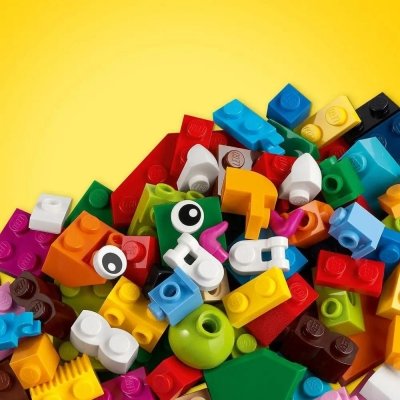 LEGO Classic 11017 Kreatywne Potwory Kolory Tęczy 5 Figurek 140 Klocki 4+
