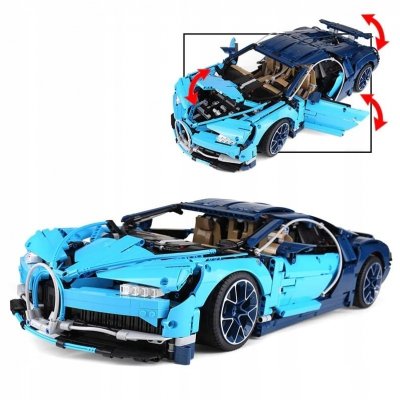 LEGO Technic 42083 Bugatti Chiron Silnik W16 dla Pasjonatów 3599 Klocki 18+