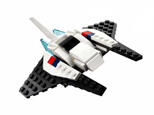 LEGO Creator 31134 Prom Kosmiczny 3w1 Wachadłowiec Kosmonauta 144 klocki 6+