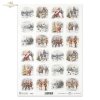 Reispapier für Serviettentechnik und Decoupage R2452