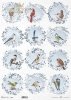 Reispapier A3 für Decoupage R0808L