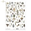 Transparentpapier für Scrapbooking P0323