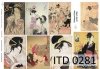 Papier decoupage (HS code 48025700) D0281M
