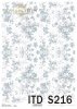 Papier decoupage Soft (HS code 48062000)  S0216