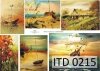 Papier decoupage (HS code 48025700) D0215