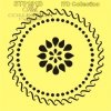 .szablon - maska do scrapbooking (HS code 39206219) 16x16 cm ST0161B